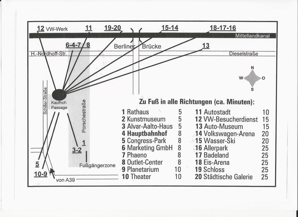City Hotel Journal Wolfsburg Rum bild